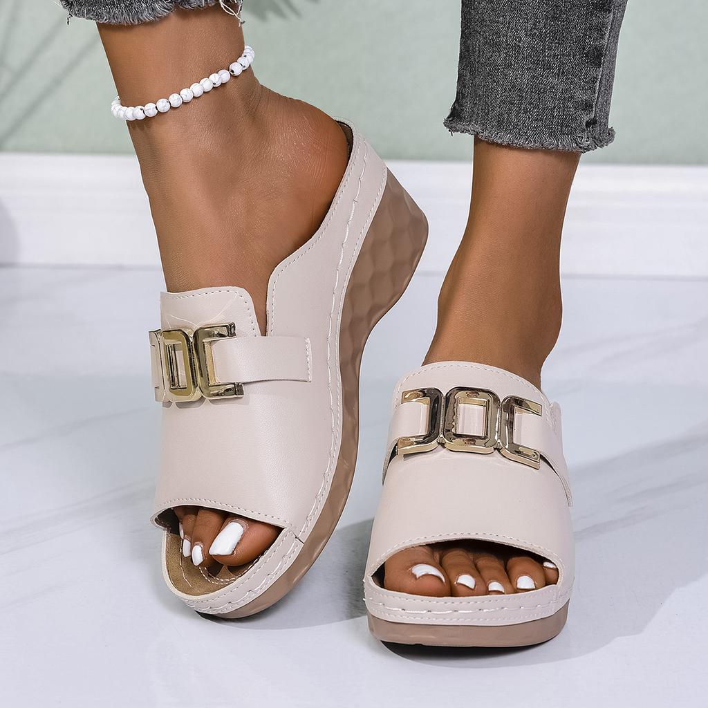 Fashion Summer Women Slippers Casual Flat Open Heel Shoes Lightweight Comfortable Sports Slippers Fashion Outdoor Sandals Slides Women