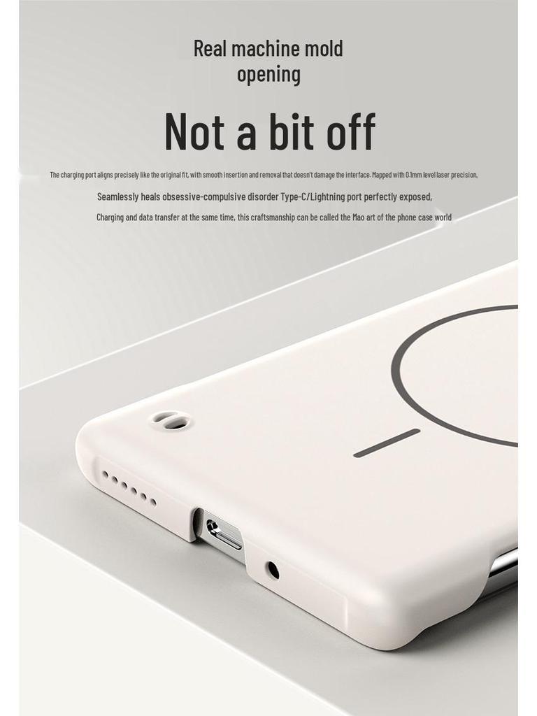 Husă Magnetică Ultra-Subțire Seria Huawei Honor 300/400 pentru Bărbați și Femei - Anti-Cădere, Design Fără Ramă