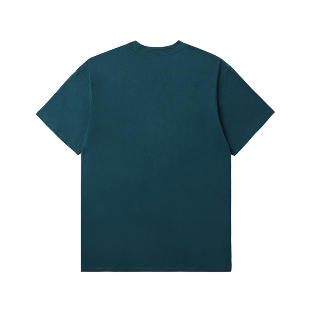 Carhartt WIP Besticktes Logo Print Rundhals Kurzarm T-Shirt Herren Oberteile Grün I029956-2M1-XX