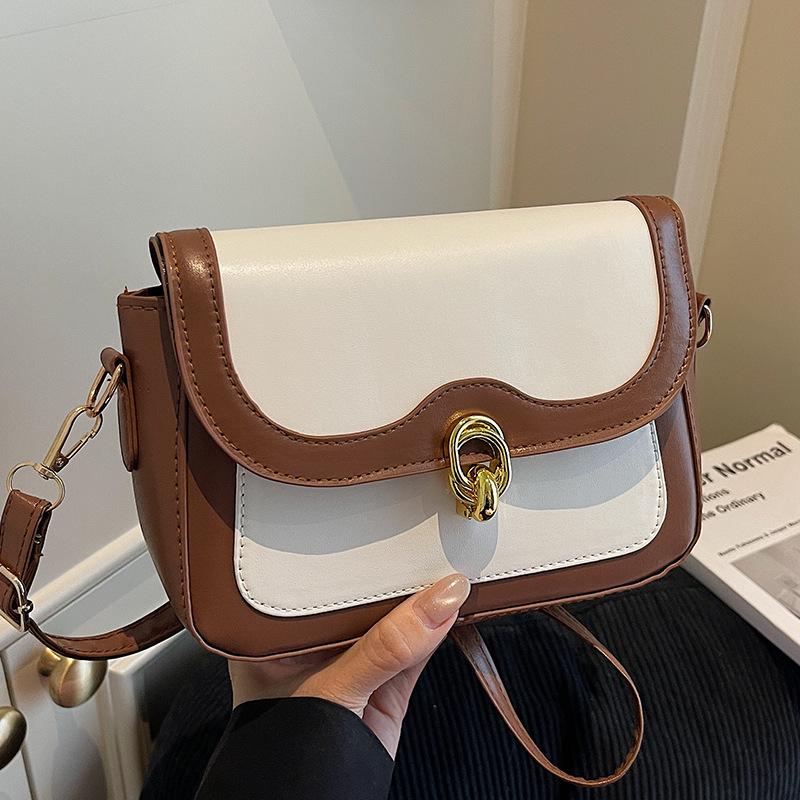 Women Vintage Fashion Small Square Crossbody Shoulder Bag For Daily Use