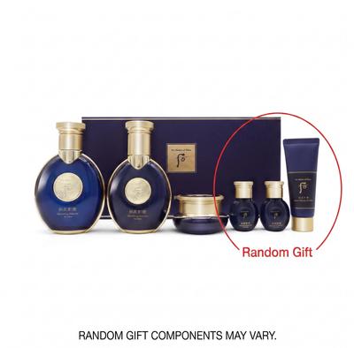 Gongjinhyang Kun Ja Yang Special 3-piece Set (Balancer 140ml +Emulsion 100ml +Cream 20ml +Random Gift)