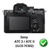 Screen Protector for Sony A7C 2-A7C2-A7C II-A7CII [Pack 3] Ultra-Thin Resistant Protective Plastic Film Phonillico