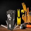 Premium ABS And Steel MultiFunction Combination Tool With 14Accessories Socket Wrenches For Outdoor And Home Repairs