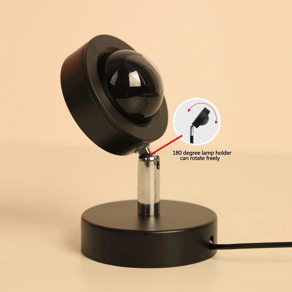 1 Piece Romantic Heart-Shaped LED Projector Light USB Powered Photography Background Party Bedroom Decor Ideal Valentine's Day