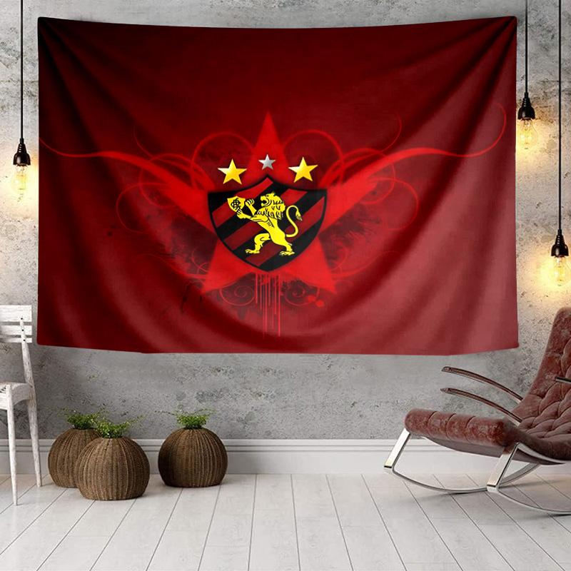 1PC Sport Club De Recife Emblem Tapestry Hanging for Bedroom,Livingroom, Playroom,Decor Art Room Wall Tapestry Holiday and Birthday Gifts