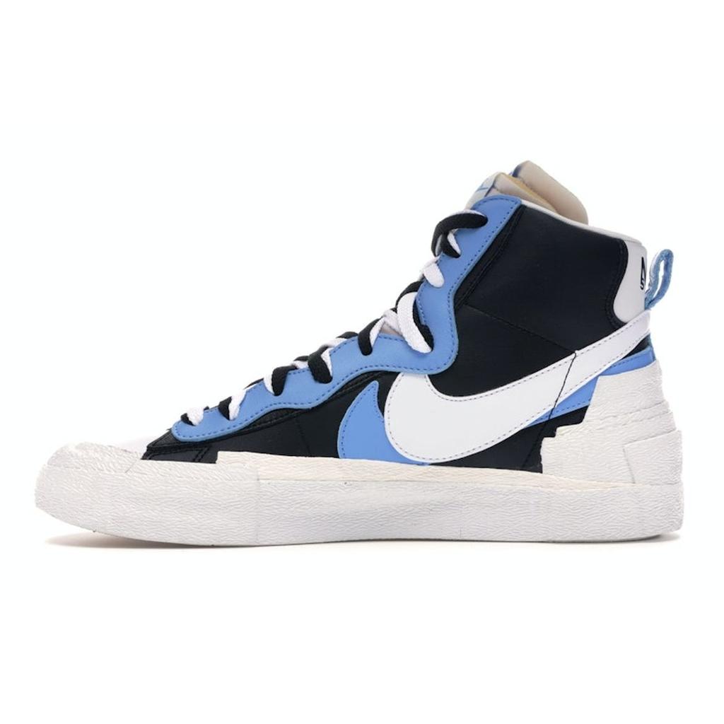Sacai x Nike Blazer Mid Černá Modrá Unisex Tenisky Univerzitní Modrá Plátno Bílá BV0072-001