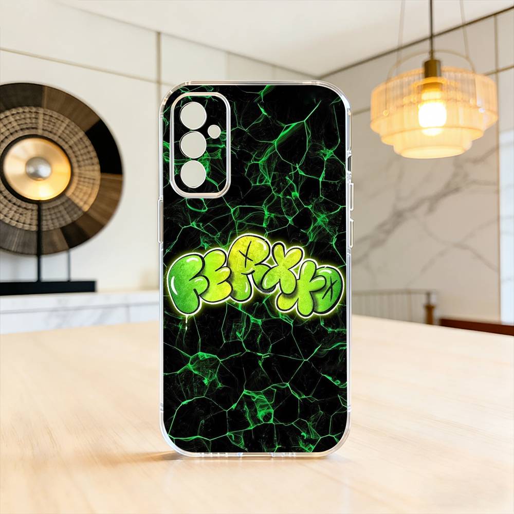 

singer Feid Ferxxo SlXDO Phone Case Transparent Silicone Soft For SamsungA10,12,20,21S,30,31,40,50,51,52,70,71 Samsung a12