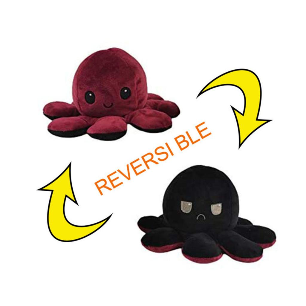 The Reversible Octopus Plushie Show your mood without saying a word!