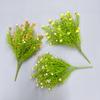 Artificial Baby's Breath Stem: Dried Flower Arrangement for Living Room, TV Cabinet, or Dining Table Decor.