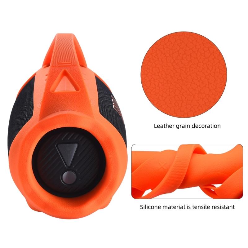Travel Friendly Silicone Case Protector Sleeve for Xtreme 4 Bluetooth-compatible Loudspeaker Multiple Color Available