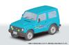 AOSHIMA 1/32 Scale Rakupla Snap Kit No. 18-TB Suzuki JA11 Jimny Triton Blue Metallic Pre-Colored Plastic Model Kit (Automobile)