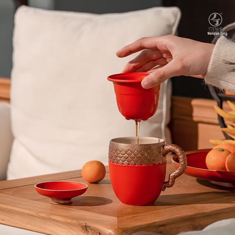 Edenus Year of the Dragon Ceramic Master Teacup