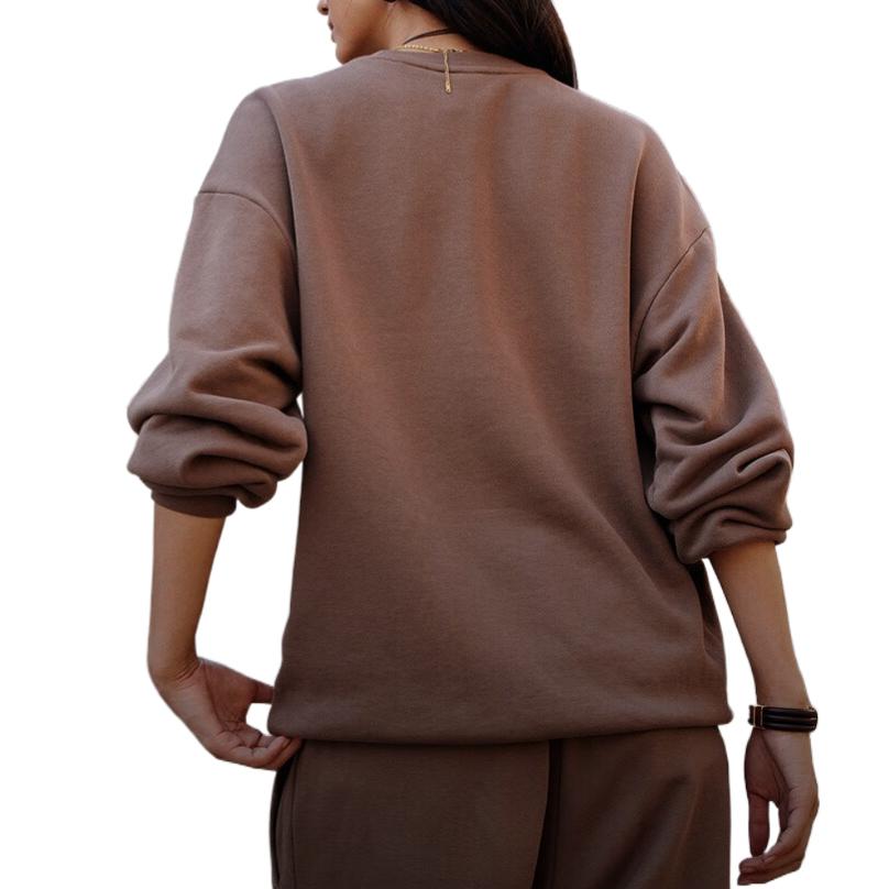 Adidas Sweatshirt Unisex Stratum Dark Earthy Brown JM9108