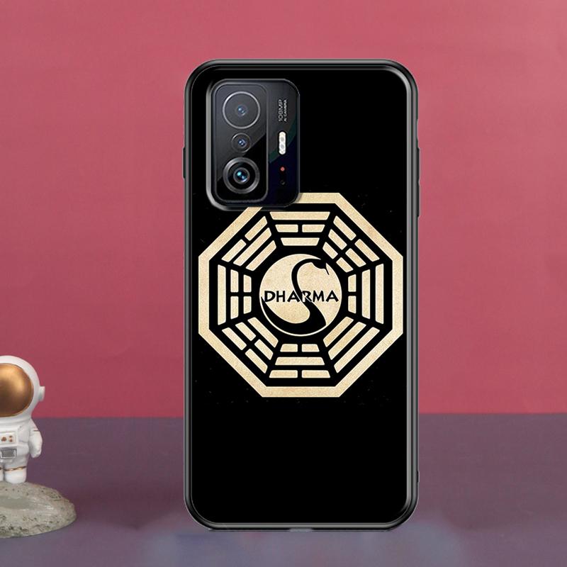 lost tv dharma initiative logo For POCO X5 X3 F5 Pro X4 F4 GT M5s C40 F3 Case For Xiaomi 13 Lite 12 11T 12T Pro 12X Cover