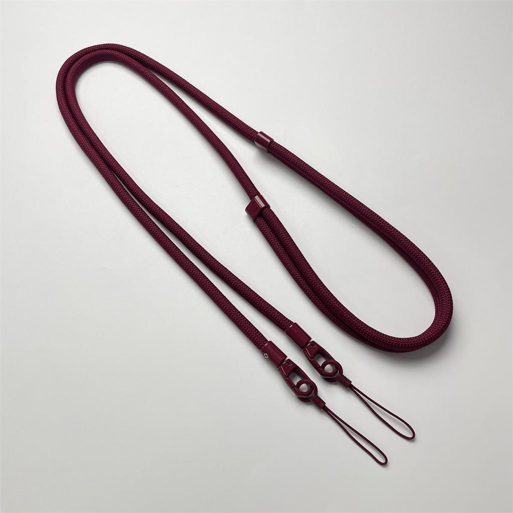 Adjustable Lanyard Crossbody Mobile Phone Straps Suit for IPhone 17 16 15 14 13 Pro Max Samsung Dual Hole Case Strap Hang Rope