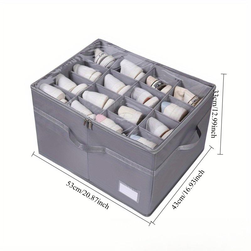 1pcs Multifunctional Shoe Storage Box Organizer for Closet Space Saving Shoe Container