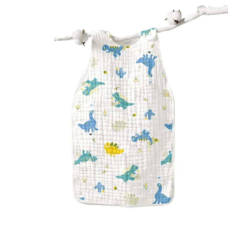 Kidsneed Baby Sleeveless Muslin Sleeping Bag M (65-95cm, 0.5-3Y)