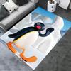 Nuovo Tappeto PINGU 2025 per Soggiorno Camera da Letto Casa Decorazione Divano, Tappetino Antiscivolo per Giochi Bambini