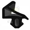 Dichtung für PVC-Fenster S-1155x UNI SCHWARZ 1m
