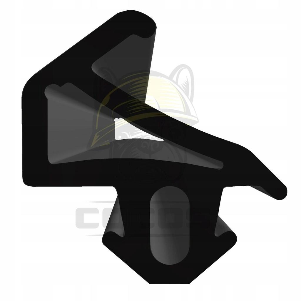 Dichtung für PVC-Fenster S-1155x UNI SCHWARZ 1m