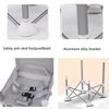 Aluminum Alloy Foldable Portable Compact Baby Chair Outdoor Portable Dining Chair Lightweight Children's Beach Chair