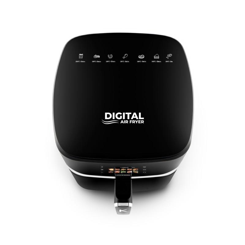 KitchenCook Airmed55led - Air Fryer - 5.5l - 10 Programs - LED Screen