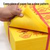 Premium Yellow Joss Paper Gold Money Tree Sacrificial Supplies for Cold Clothes Festival