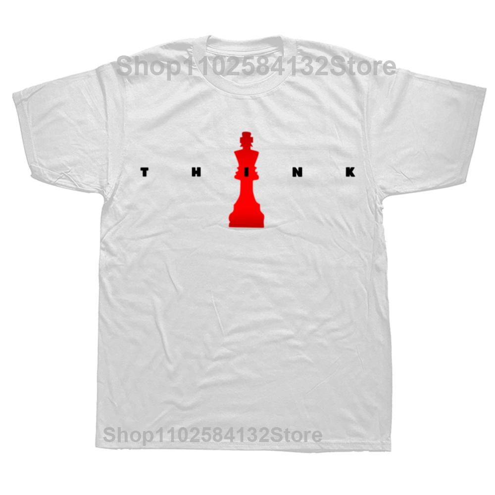 Funny Chess Player Graphic Tshirts Men Womens Fashion Casual Oversized Tshirt 100 Cotton Loose Checkmate T Shirt
