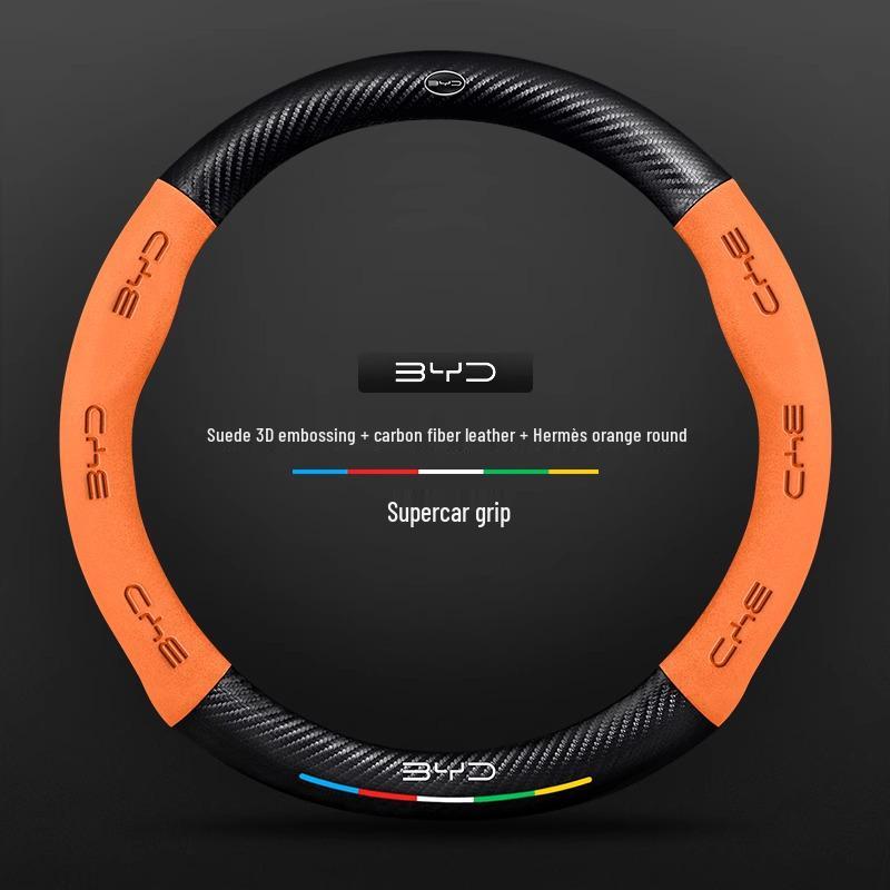 Funda de Volante de Ante para Modelos BYD: Song Pro, Qin, PULS, Tang MAX, Han, Yuan, F3, F6