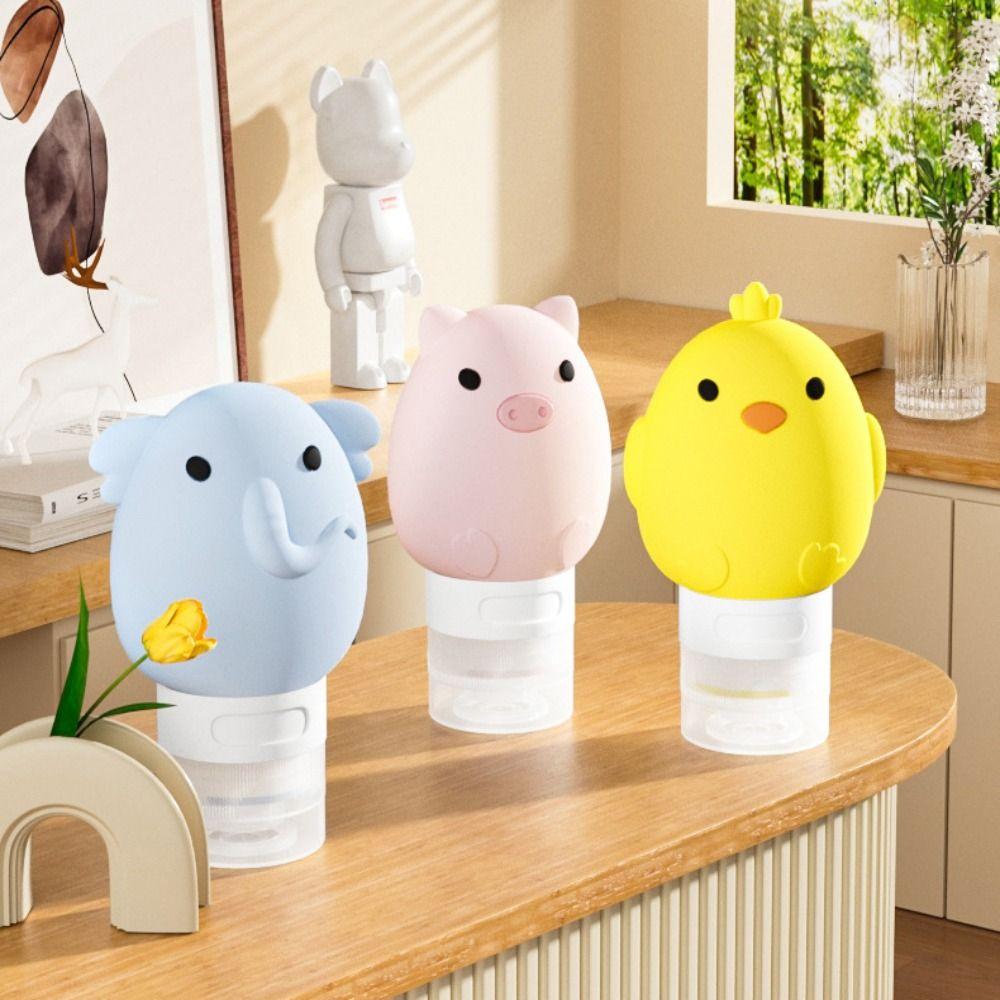 

Portable Squeeze Tube Bottle Mini Lotion Shampoo Bottle New Refillable Empty Bottle синій