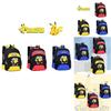 Pikachu Cartoon Design Lightweight Oxford Fabric Kids Backpack For Elementary School Students
