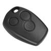 3-tlačidlové puzdro na kľúčenku do auta vhodné pre Renault Logan Sandero Clio Fluence Vivaro Master