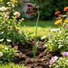 Metal Carnivorous Plant Garden Stake, 25 Inch Large Venus Flytrap Plant Sculpture, Outdoor Decorative Yard Art for Lawn Garden Patio Decor