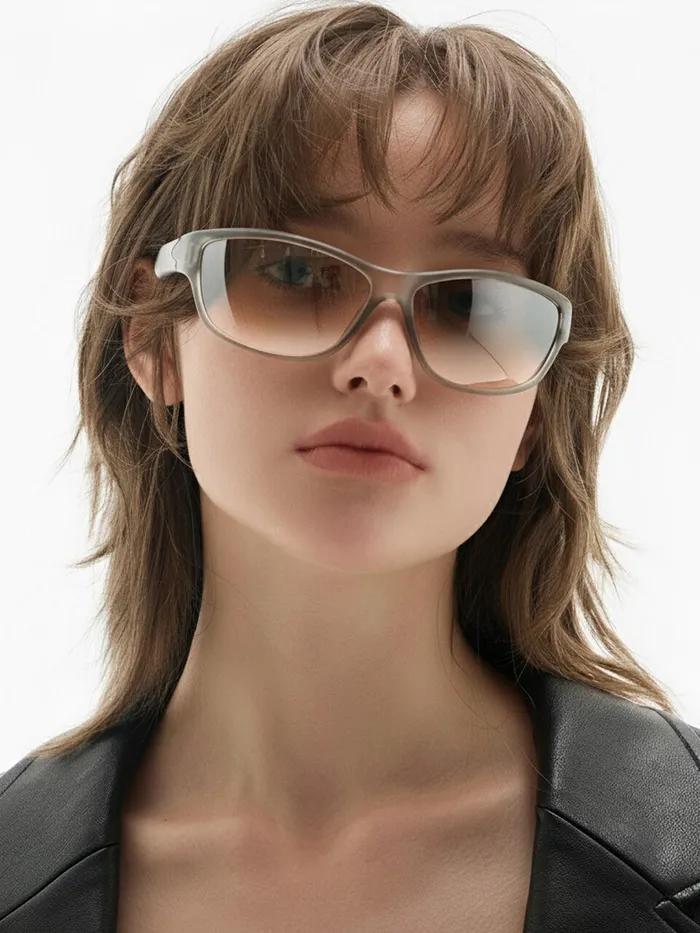 Neo Retro Y2000 Goggles Sunglasses Tint Brown