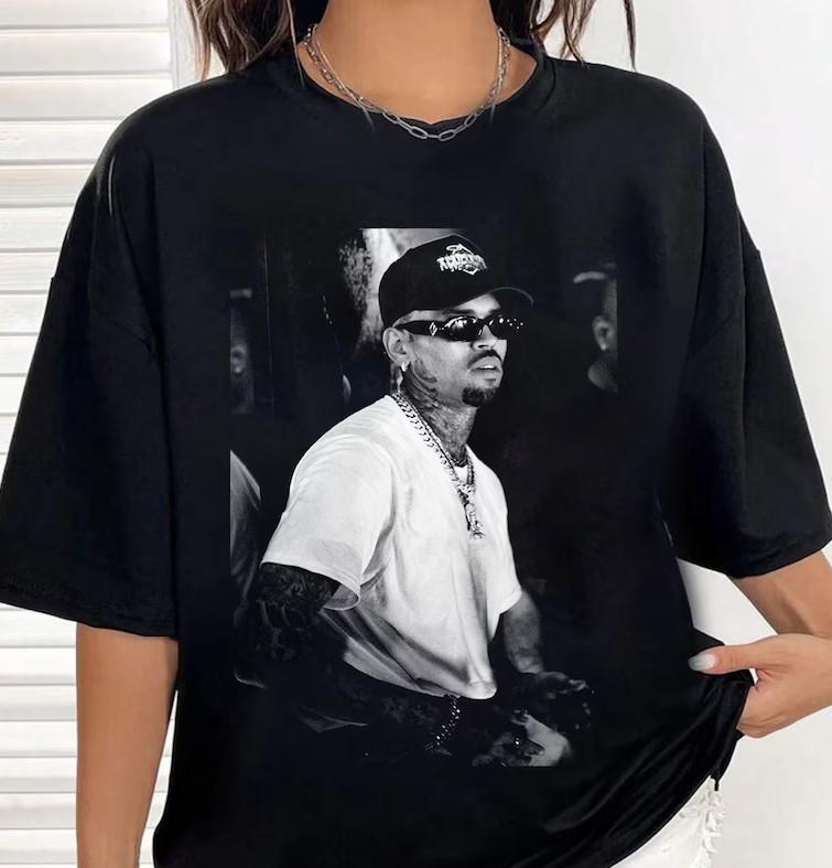 Chris Brown Shirt Vintage Chris Brown T-Shirt 11:11 Tour Tee Short Sleeves S- Unisex T-Shirt XXXXL
