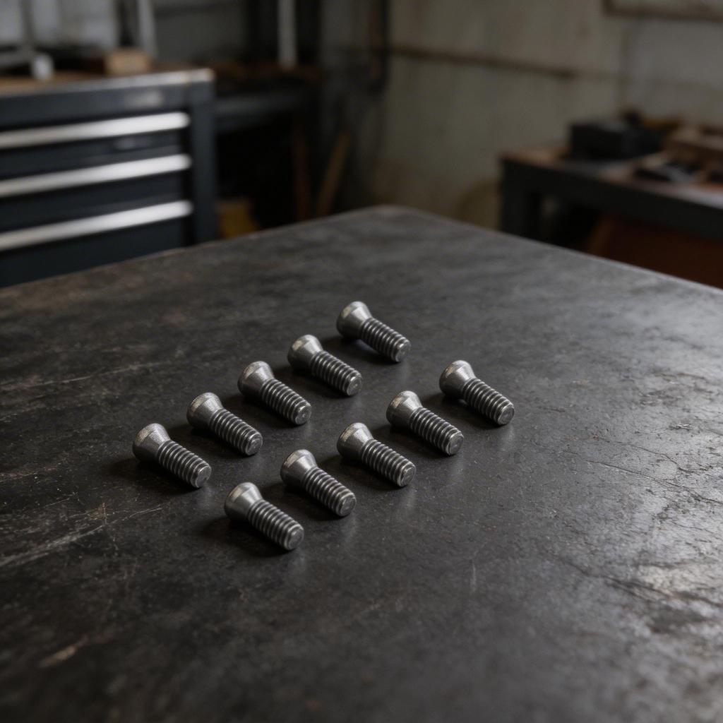 Screw Set of Ten For Use with CNC Machines and Carbide Inserts For Replacement