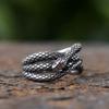 New Good Detail Men's Punk Rock FASHION Ring With 3D Snake Gothic Style 316L Stainless Steel Biker Anel Movie jewellery