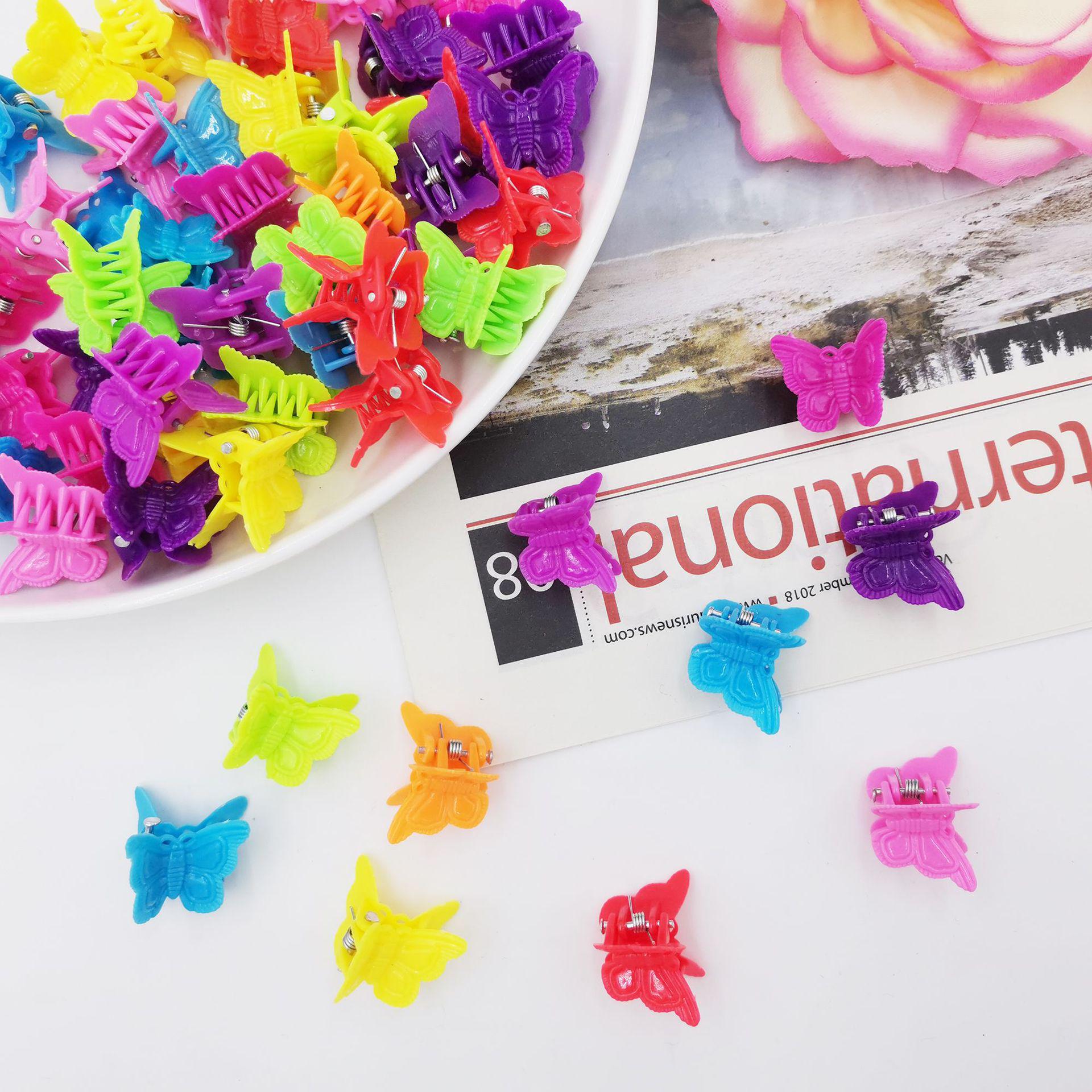 Children s Butterfly Mini Claw Hair Clip for Girls - Small Hair Accessory Clips