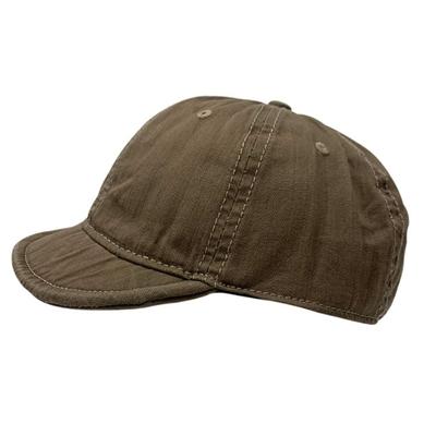 Fashion Washed Cotton Baseball Hat Adjustable Short Brim Peaked Cap Solid Color Retro Dad Hat for Men Women