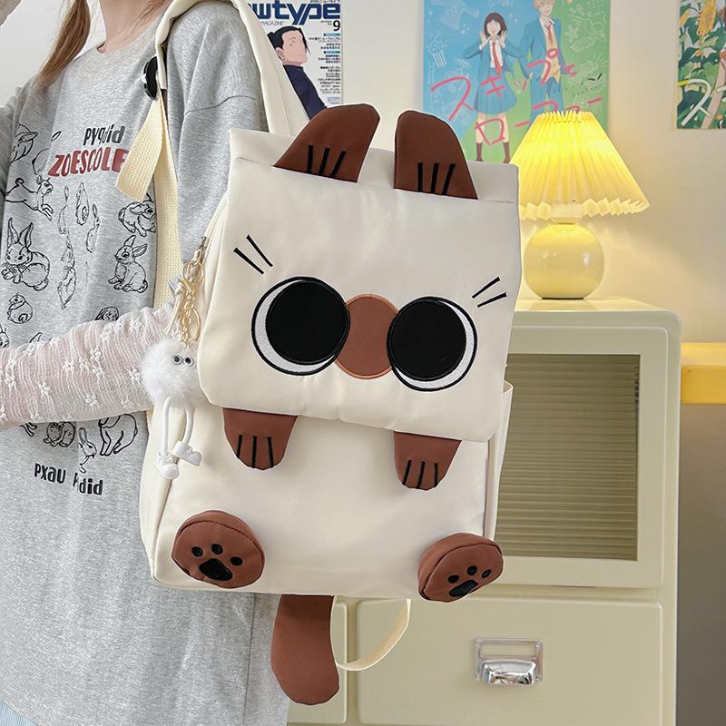 Schoolbag Cute Cartoon Schoolbag Female College Student Ins Wind Japanese Sweet Girl Backpack Large Capacity High School Junior High School Backpack