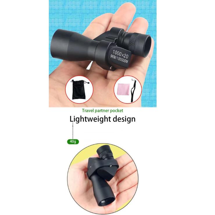 Tragbare HD Mini Tasche Monokulare Teleskop Hohe Vergrößerung Zoom Outdoor Angeln Teleskop Für Jagd Camping Bergsteigen