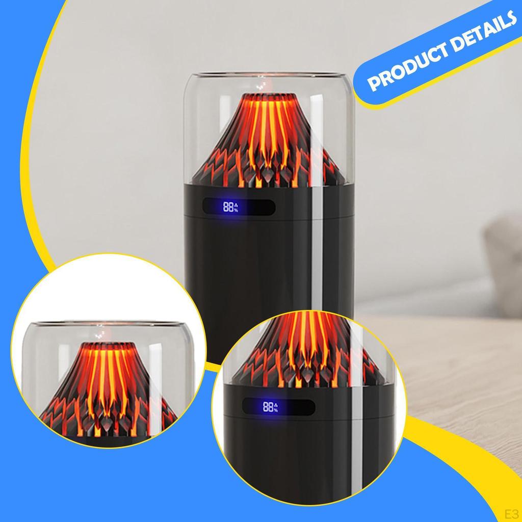 Desk Humidifier Essential Oil Diffuser Atmosphere Light Small 360ml for Dorm