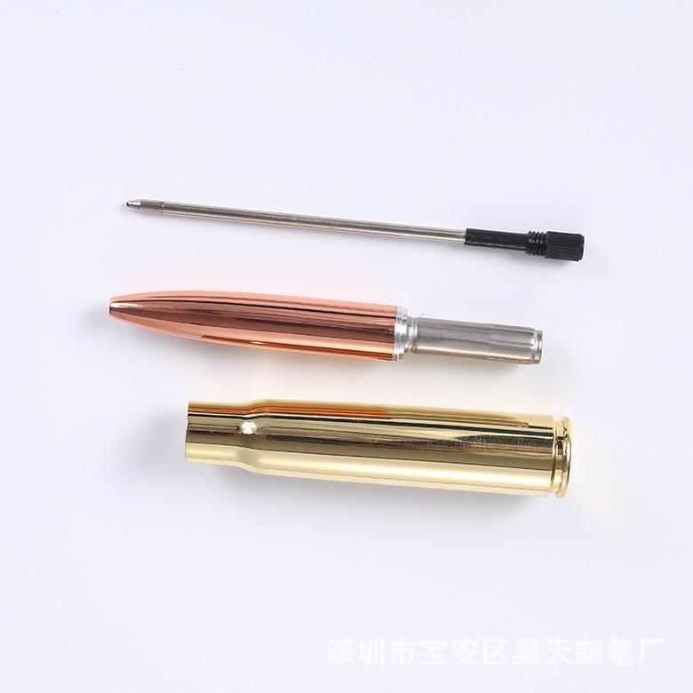 Eggshell Pen Metal Ballpoint Pen Barrel Customizable Logo Promotional Multi-function Bullet Pen Pocket Rotating Oil Pen Boxed