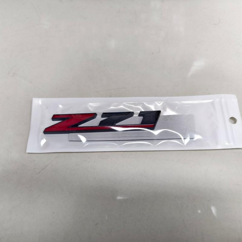 2 Stück Autostyling 3D Metall Logo Z71 Emblem Auto Frontgrill Abzeichen Aufkleber für Chevrolet Tahoe Colorado Silverado Zubehör