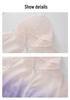 2026 New Korean-Style Ice Silk Gradient Sun Protection Jacket for Girls