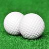10Pcs Foam Golf Balls PU Practice Golf Balls Realistic Feel Long Lasting Limited Flight Practice Golf Balls for Backyard