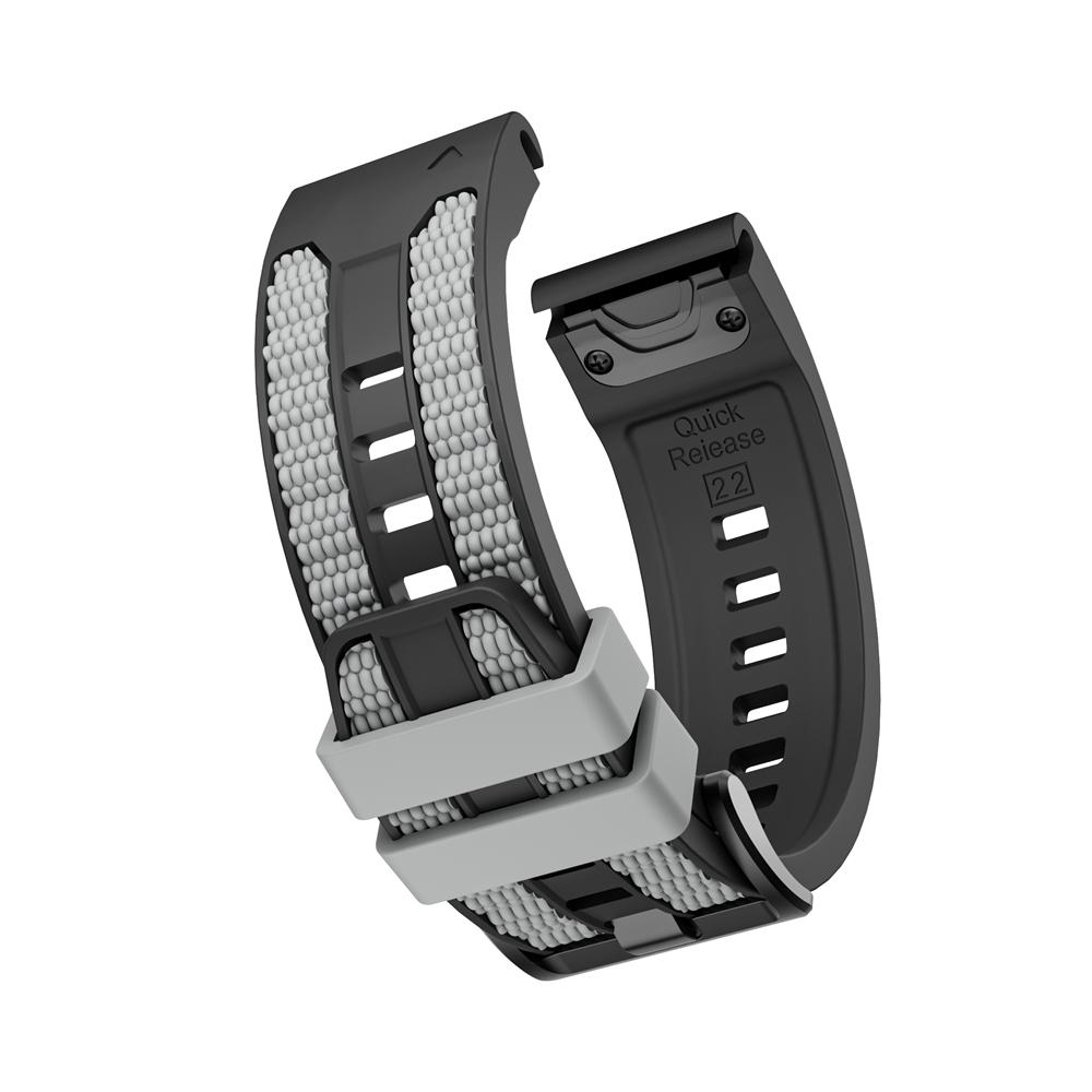 22/26mm Silicone Watch Strap For Garmin Fenix 8 Pro 8 E 7X 6 5X Plus 5/Instinct 2X/Forerunner 970 965 955/Tactix 8 7 Watch Bands