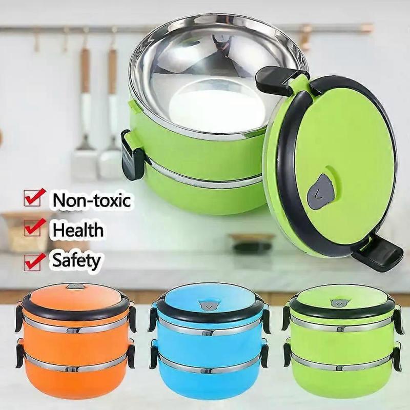 Hot Food Flask Stainless Steel Lunch Box Thermos Vacuum Insulated Trave 650ml