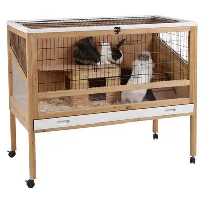 Kerbl Huisdier Binnen Deluxe Kleine Dierenkooi, 115 x 60 x 92,5 cm
