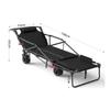 Wagon-Lounger Portable Reclining Beach Cart Versatile for Camping, Park, Campers